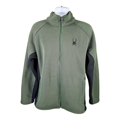 Spyder Men’s Green Foremost Heavy Weight Stryke Fleece Jacket - XL