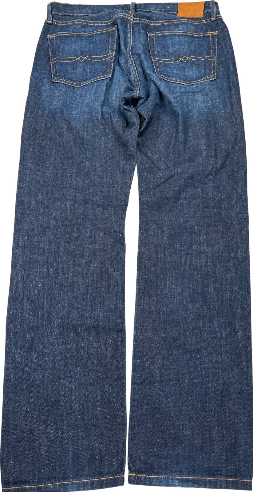 Lucky Brand Men’s Dark Wash 221 Original Straight Jeans - 34x34