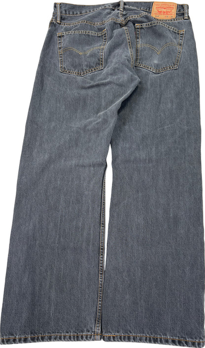 Levi’s Men’s Dark Gray 514 Straight Leg Denim Jeans - 36x30