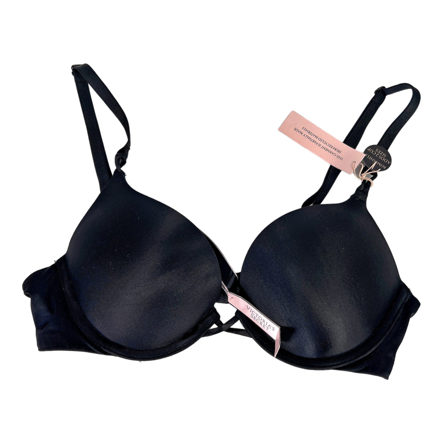 NEW Victoria’s Secret Women’s Black Bombshell Push Up Bra - 34A