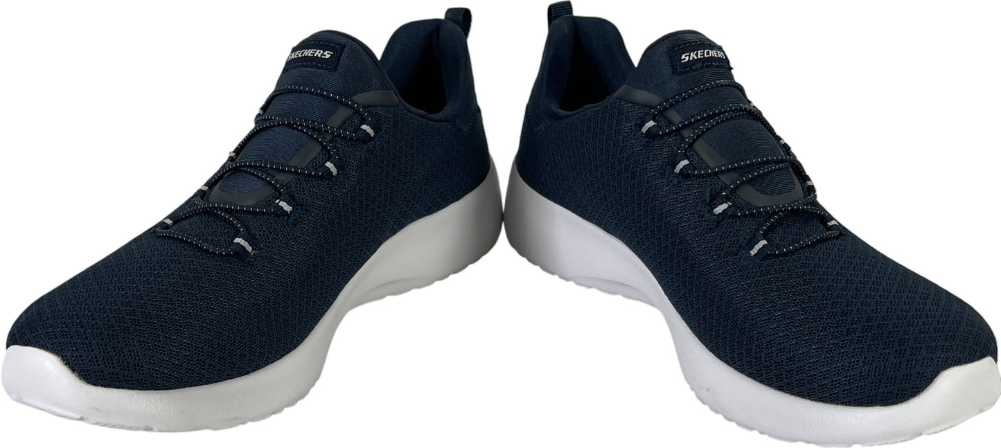 Skechers Women’s Navy Blue Dynamight Slip On Washable Sneakers - 9