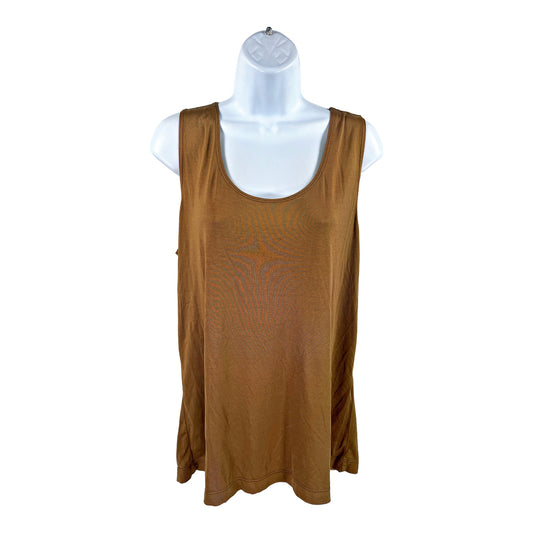 Chico’s Women’s Brown Nylon Tank Top - 1/US M