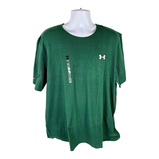 NEW Under Armour Men’s Green Charged Cotton Short Sleeve T-Shirt - 3XL
