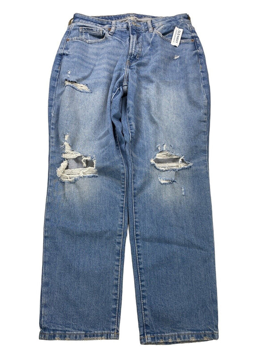 NEW Old Navy Women's Light Wash Curvy OG Straight Jeans - 12