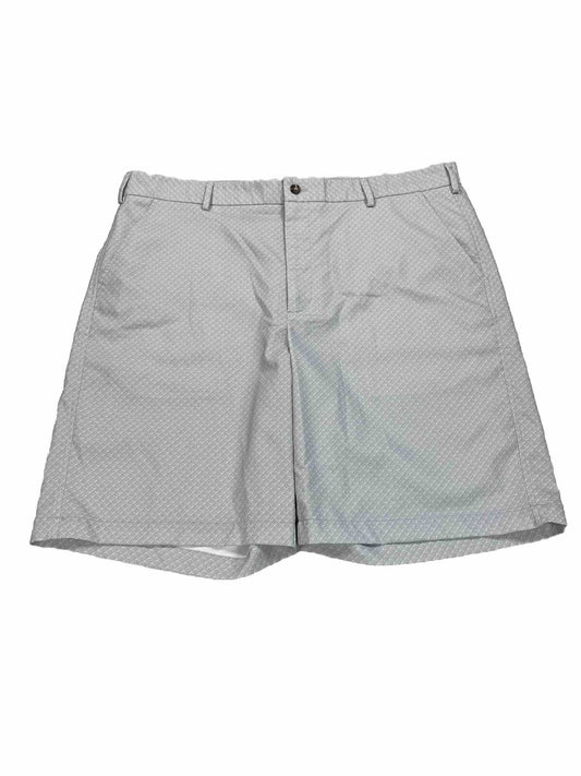 Pebble Beach Men's Gray Dry Luxe Performance Golf Shorts - 40