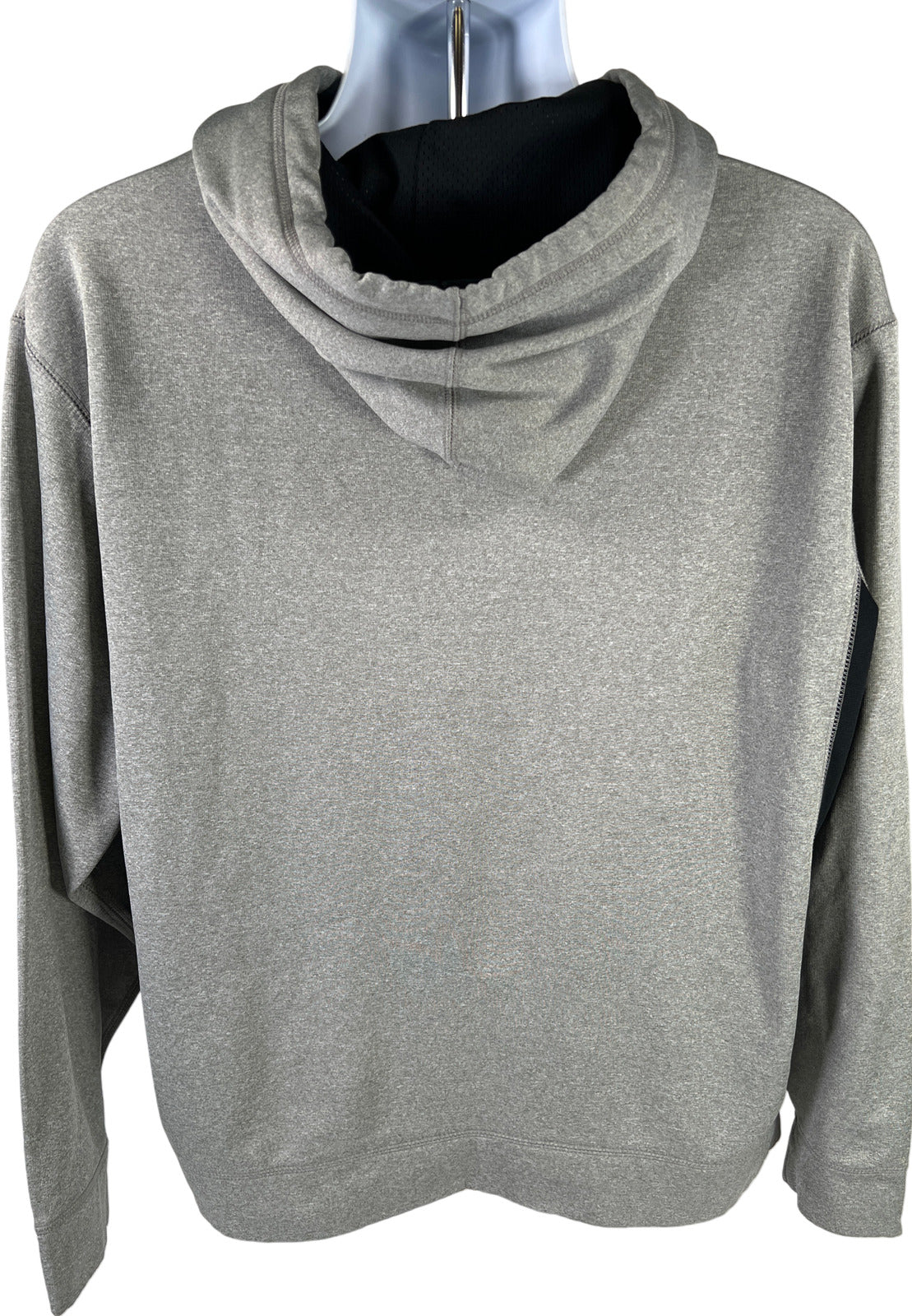 Nike Men’s Gray Therma-Fit Long Sleeve Pullover Sweatshirt - XL