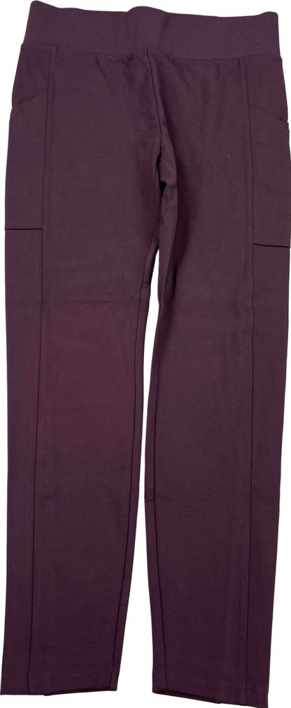 NEW Lou and Grey Women’s Burgundy Ponte Pocket Leggings - M