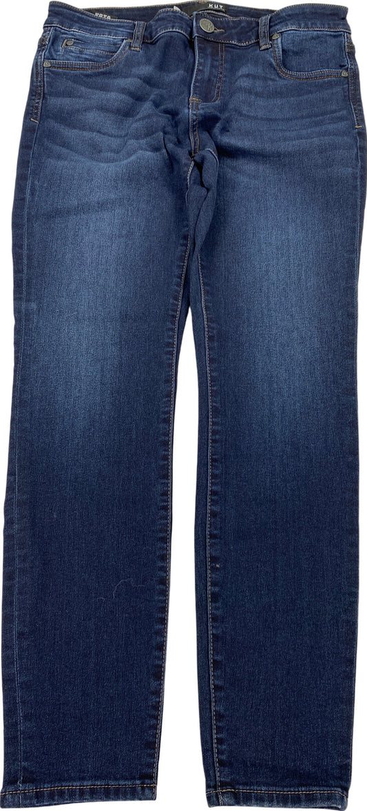 Kut from The Kloth Women’s Dark Wash Toothpick Skinny Stretch Jeans - 4 Short