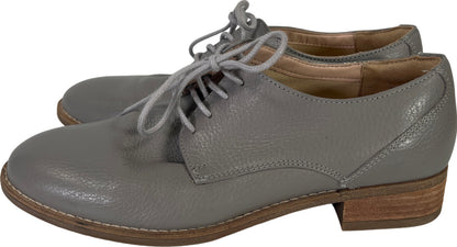 Clarks Cushion Women’s Gray Lace Up Brogues Oxford Shoes - 7