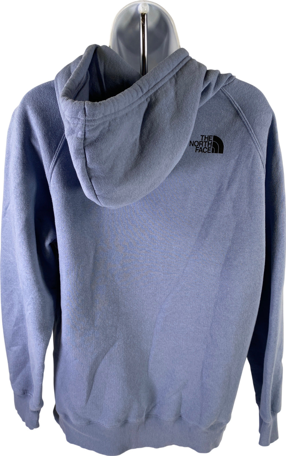 The North Face Women’s Blue Long Sleeve Bear Graphic Pullover Hoodie - L