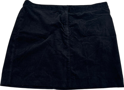 NEW J.Jill Women’s Black Corduroy Stretch Straight Skirt - 18