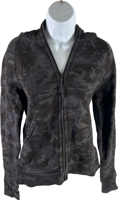 Lululemon Women’s Gray Camouflage Full Zip Scuba Hoodie - 6