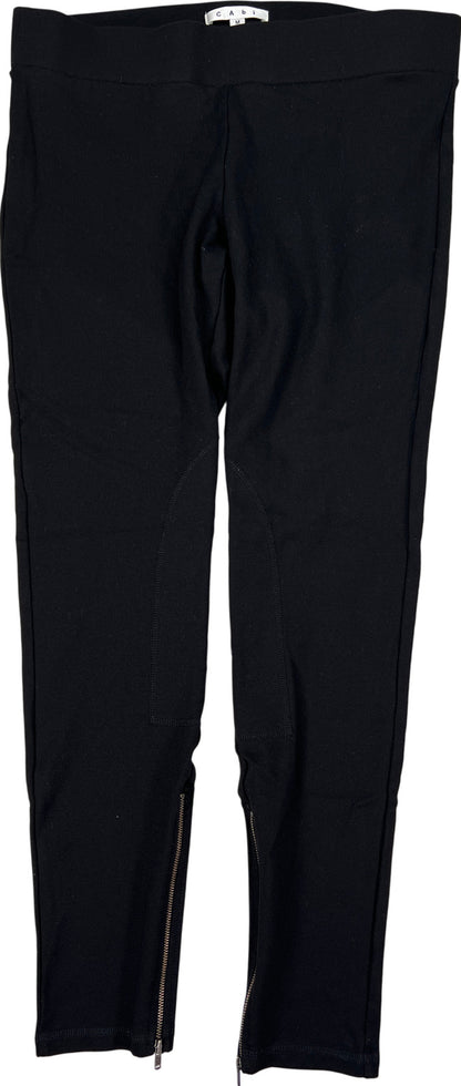 Cabi Women’s Black Ankle Zip Pull On Leggings - M