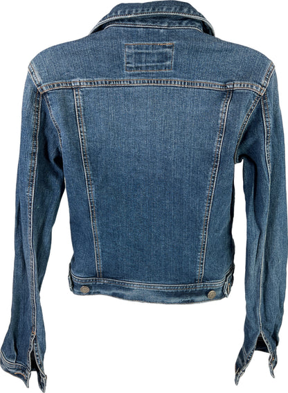 LOFT Women’s Dark Wash Denim Jean Jacket - XS