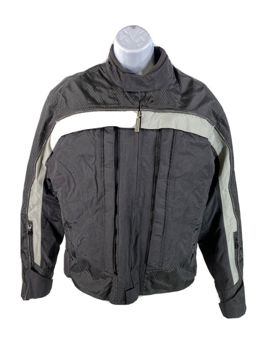 FirstGear Women's Black Waterproof Hypertex Motorcycle Jacket - M