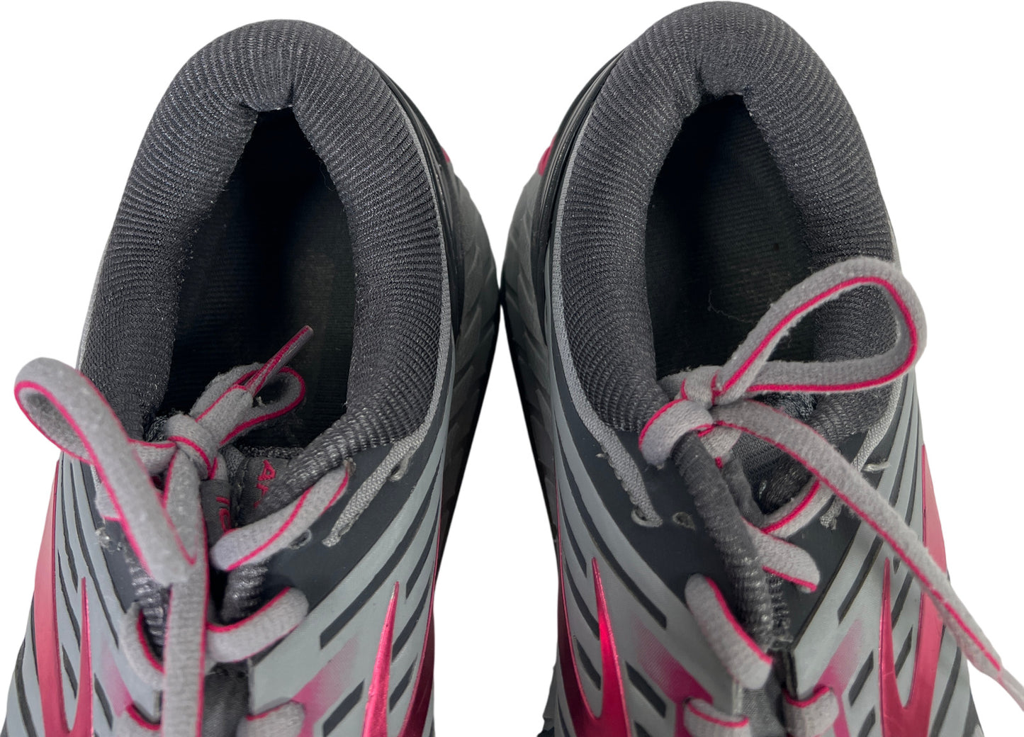 Brooks Women’s Gray/Pink Ariel Lace Up Running Athletic Shoes - 8.5