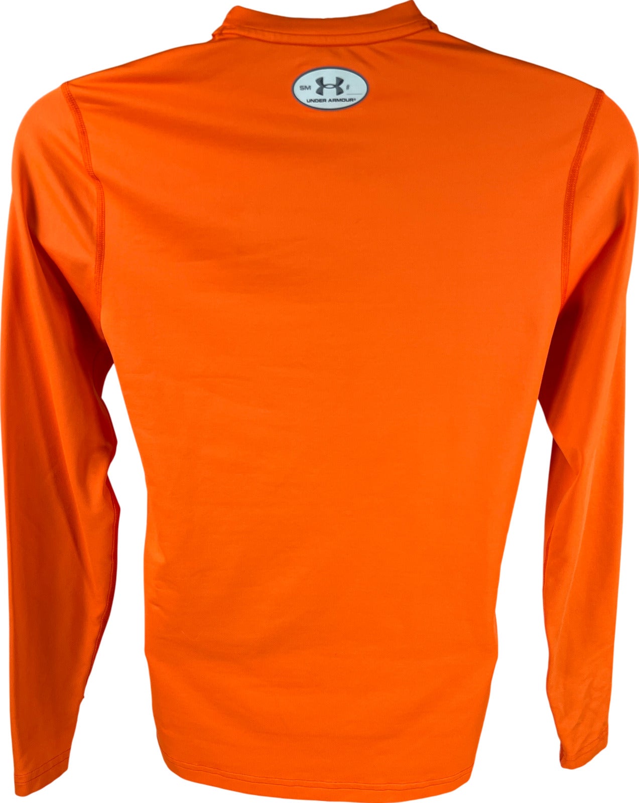 Under Armour Men’s Orange ColdGear Fitted Athletic Shirt - S