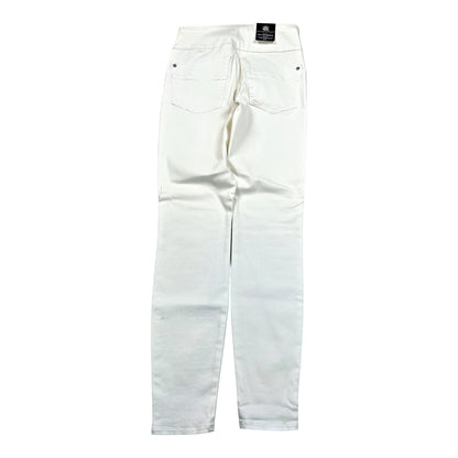 NEW Rock and Republic Women’s White Denim Rex Fever Pull On Jegging - 6