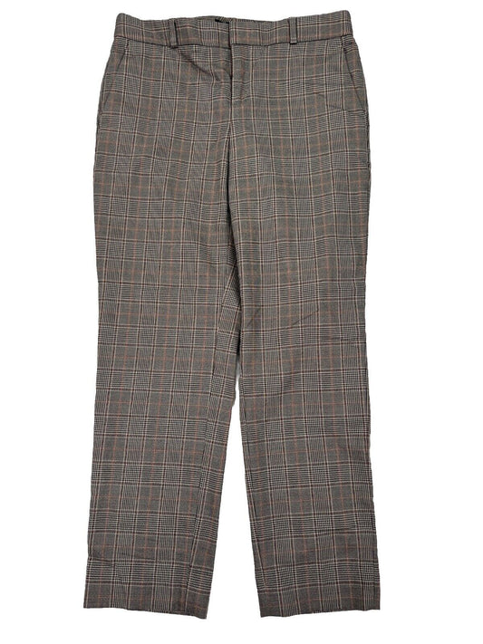 Banana Republic Women’s Brown Plaid Avery Dress Pants - 4