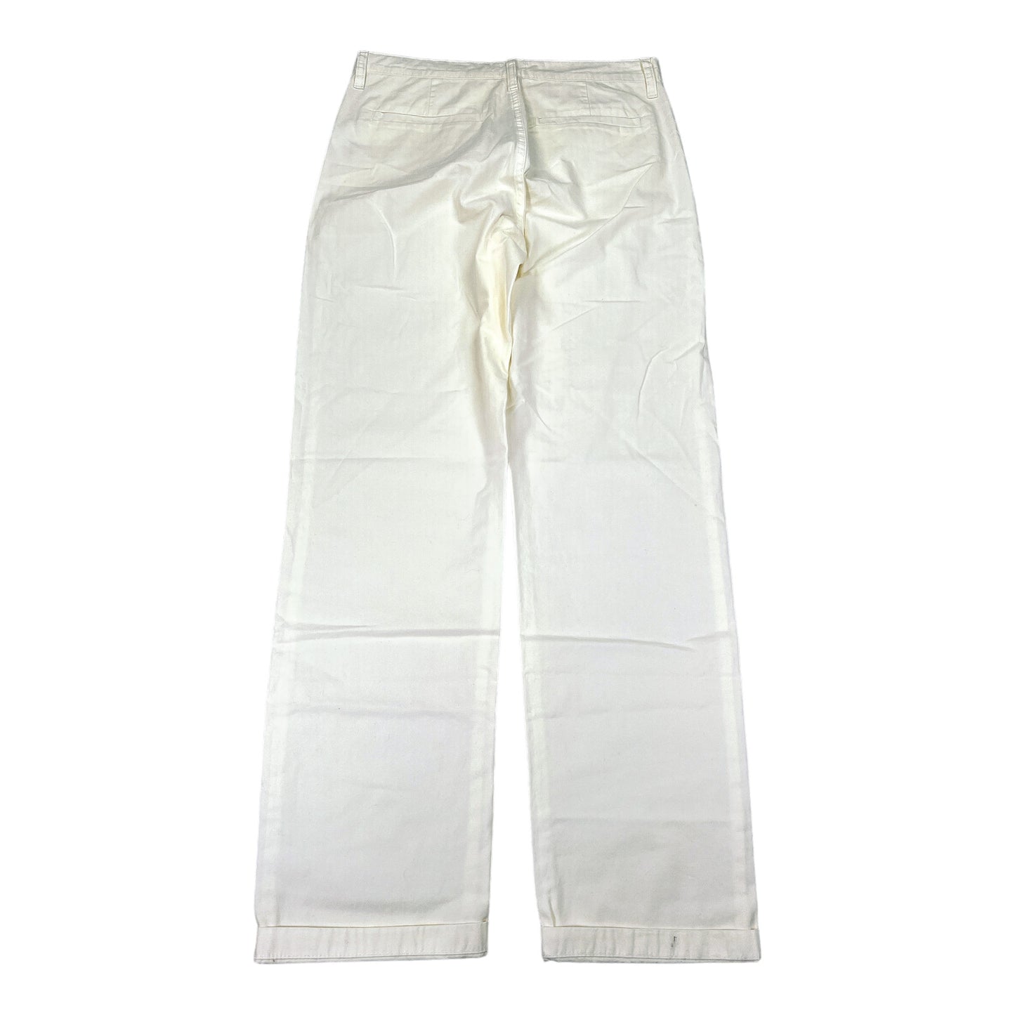 NEW J.Crew Women’s Ivory/White Slouchy Boyfriend Chino Pants - 26 Tall