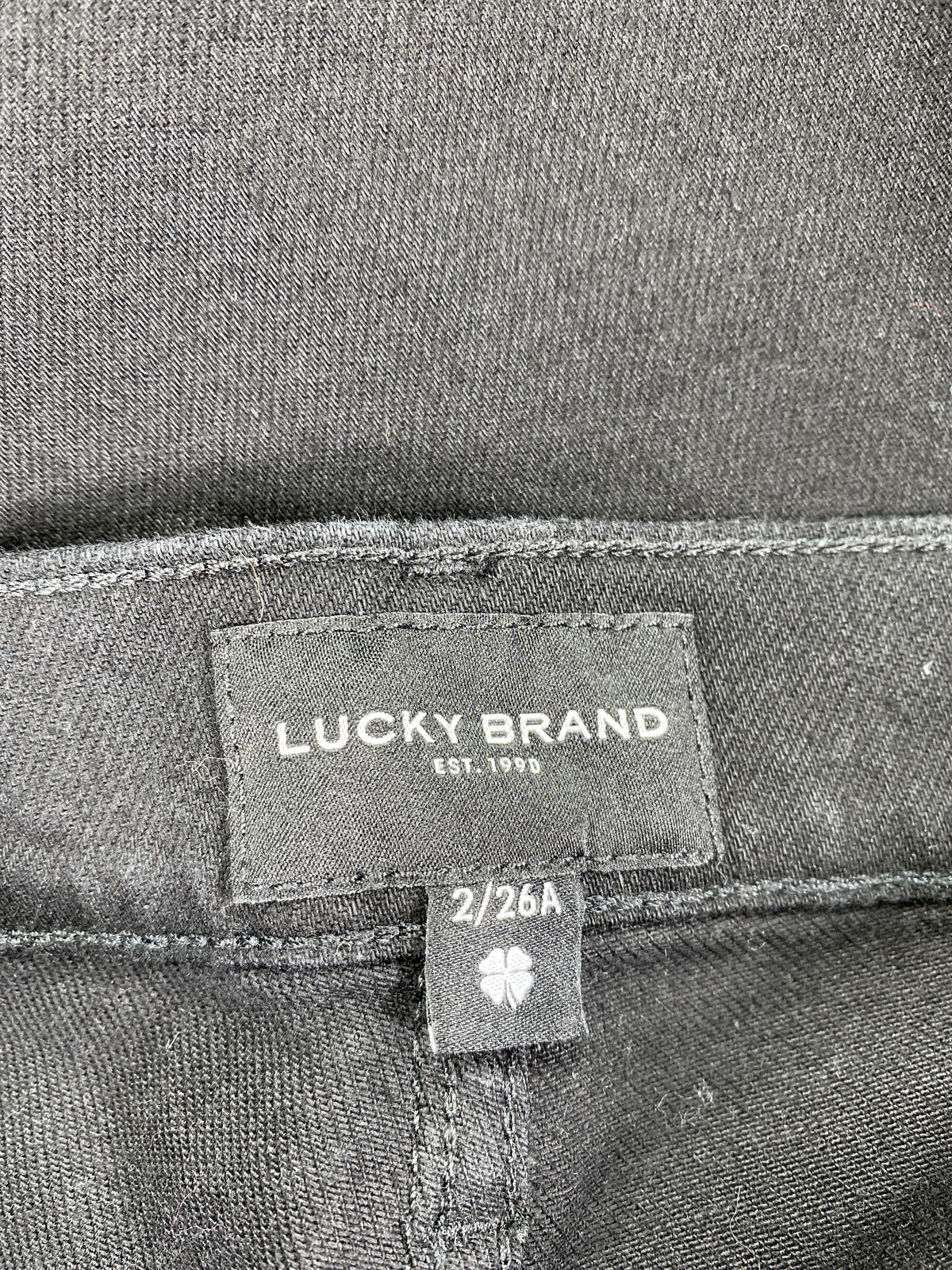 Lucky Brand Women’s Black Sweet Mid Rise Straight Denim Jeans - 2/26