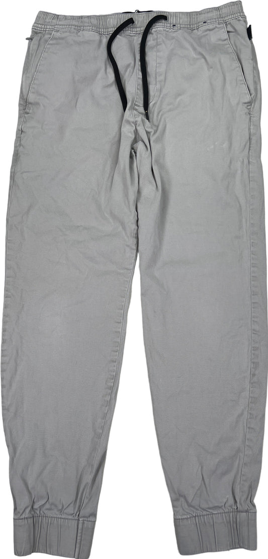 Hollister Men’s Gray Advanced Stretch Chino Jogger Pants - M