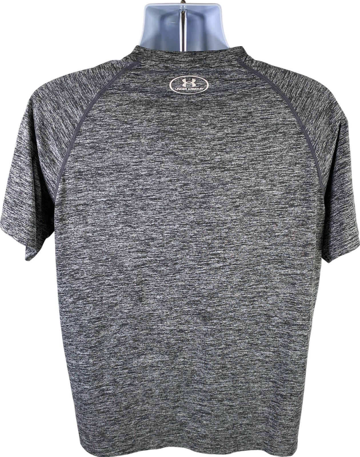 Under Armour Men’s Gray Short Sleeve Crewneck Athletic Shirt - L