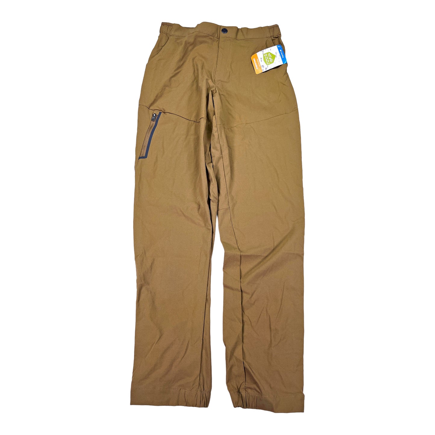 NEW Columbia Boys Youth Kids Beige Tech Trek Pants - L