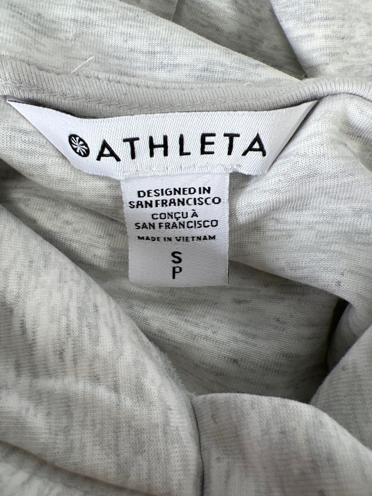 Athleta Women’s White Gallery Hoodie Layered Sweatshirt - S