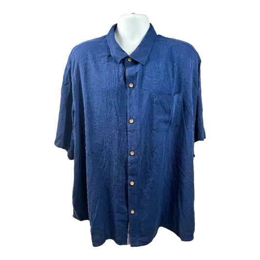 Tommy Bahama Men’s 100% Silk Marlin Speed Club Button Up Shirt - 3XL