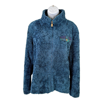 Pendleton Women’s Blue Wool Lined Sherpa Full Zip Jacket - XL