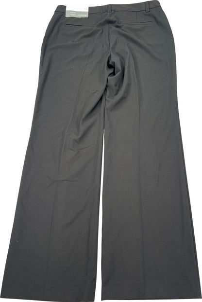 NEW Liz Claiborne Women’s Black Audra Straight Leg Dress Pants - 12