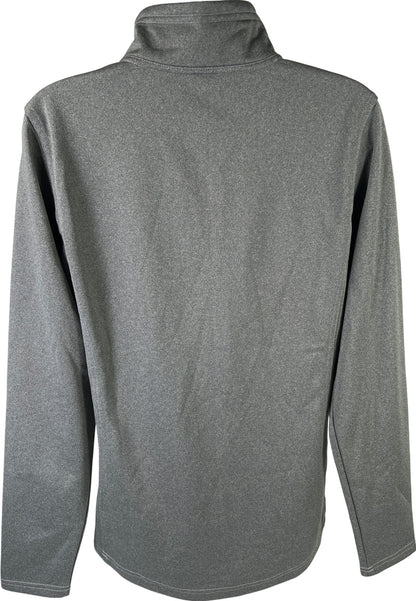 The North Face Women’s Gray Fleece Lined Long Sleeve 1/2 Zip Sweatshirt - M