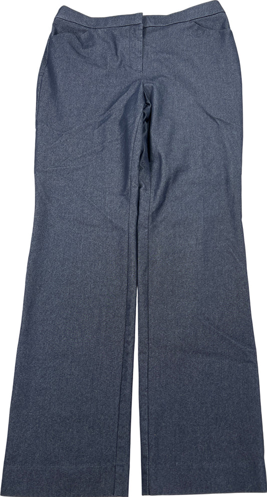 Chico’s Women’s Blue Chambray Straight Leg Pants - 0.5/US 6R