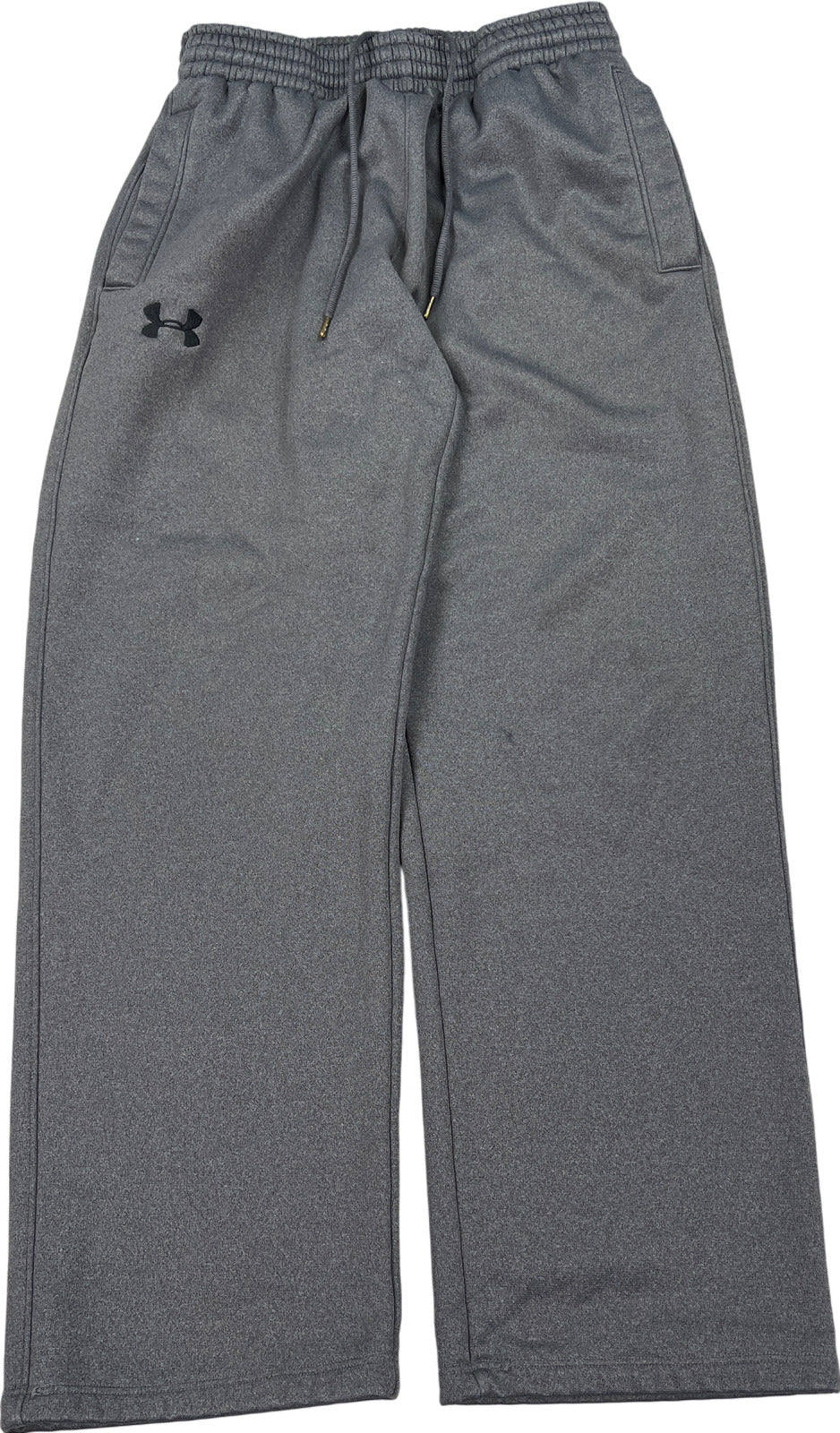 Under Armour Men’s Gray Fleece Lined Straight Leg Sweatpants - S