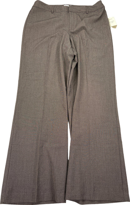 NEW Christopher & Banks Women’s Brown Straight Leg Dress Pants - 12