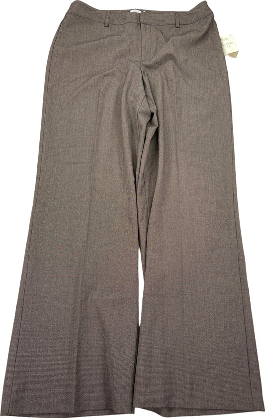 NEW Christopher & Banks Women’s Brown Straight Leg Dress Pants - 12