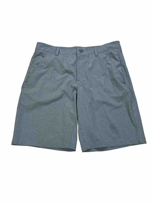 Under Armour Men's Blue HeatGear Loose Fit Tech Shorts - 34