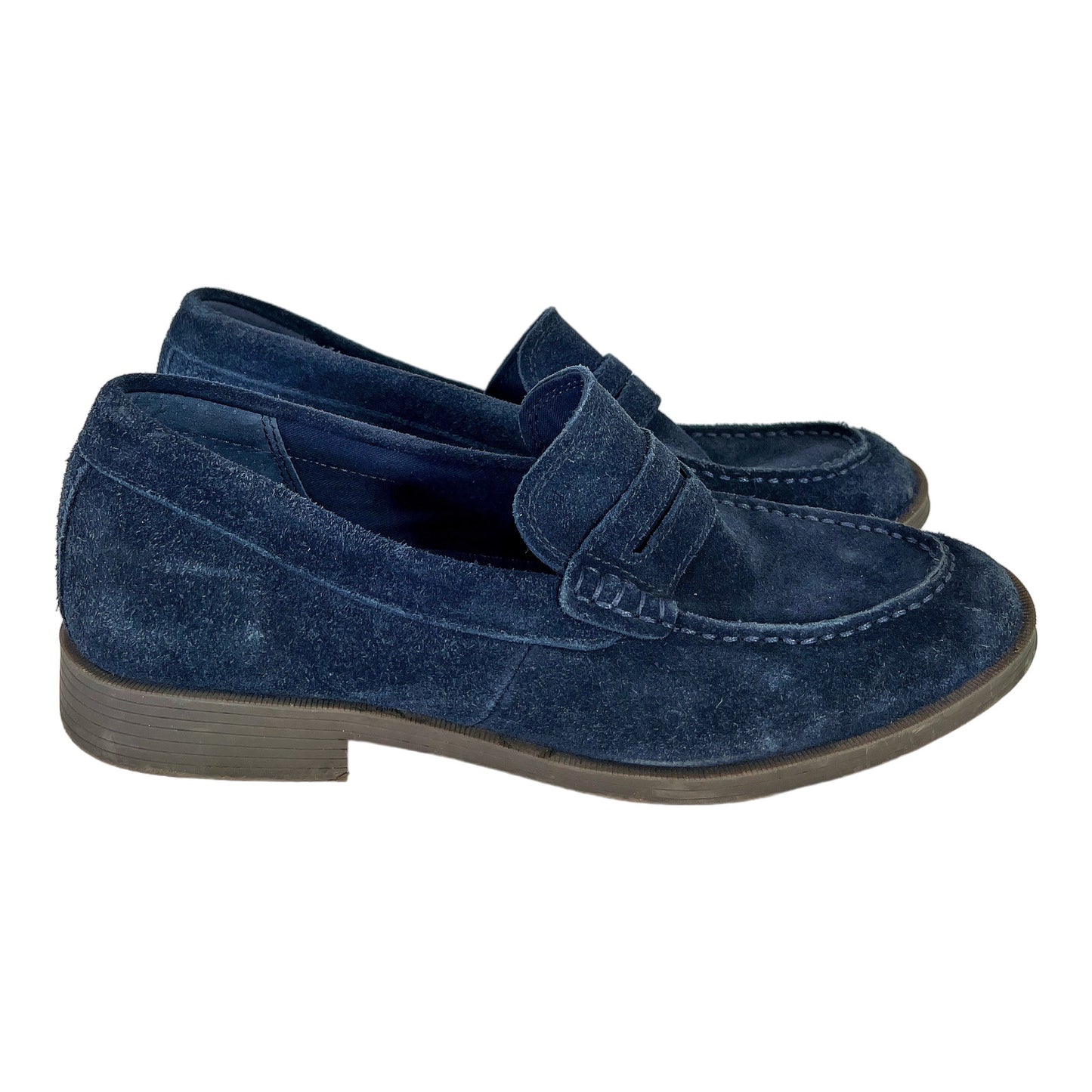 Sperry Men’s Blue Suede Manchester Penny Loafers - 10.5