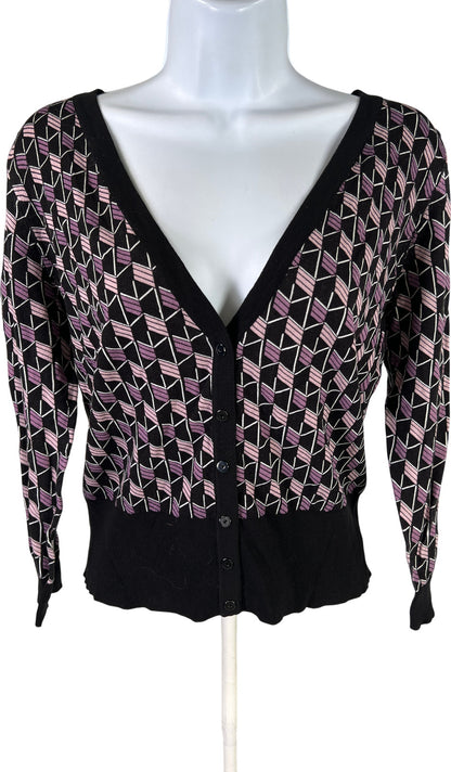 White House Black Market Women’s Purple Cardigan Sweater - M