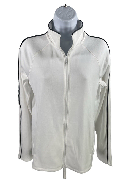 NEW Under Armour Women's White Full Zip Lightweight Sweatshirt 0 M