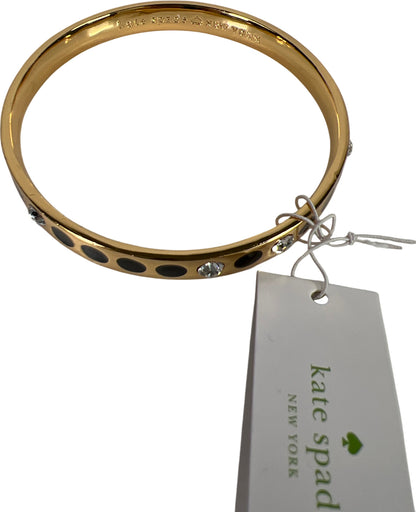 NEW Kate Spade Women’s Goldtone Spot The Spade Bangle Bracelet