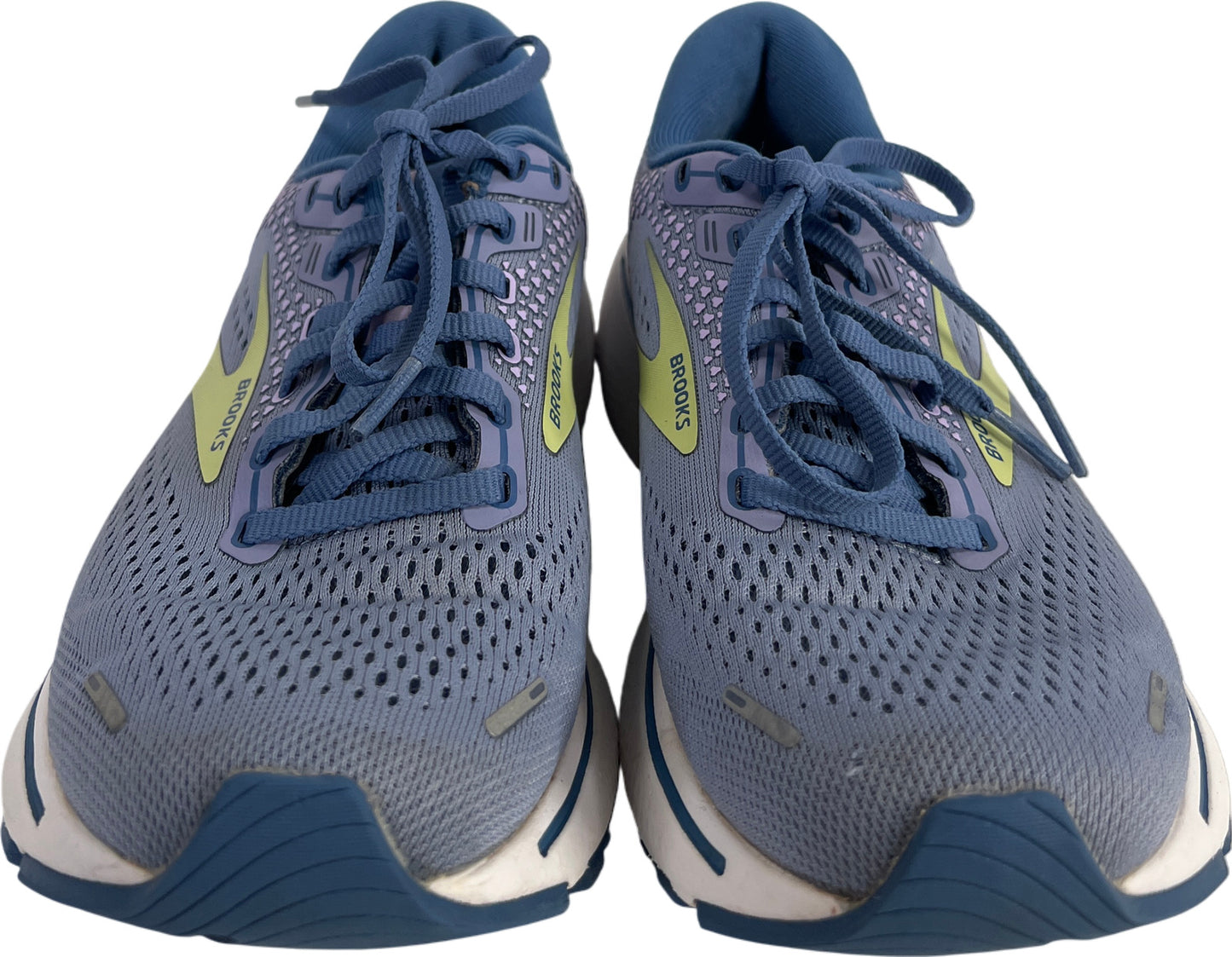 Brooks Women’s Blue/Purple Ghost 14 Lace Up Running Shoes - 7