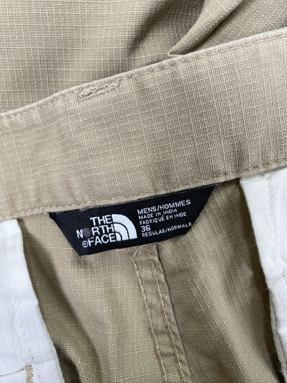 The North Face Men’s Beige Cotton Blend Straight Leg Pants - 36x32