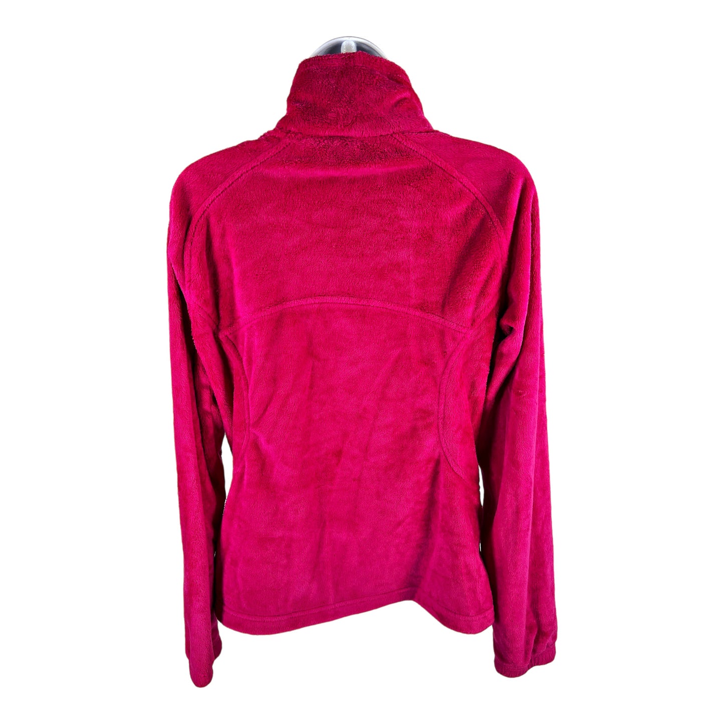 Columbia Women’s Purple/Pink Soft Fleece Long Sleeve Full Zip Jacket - M