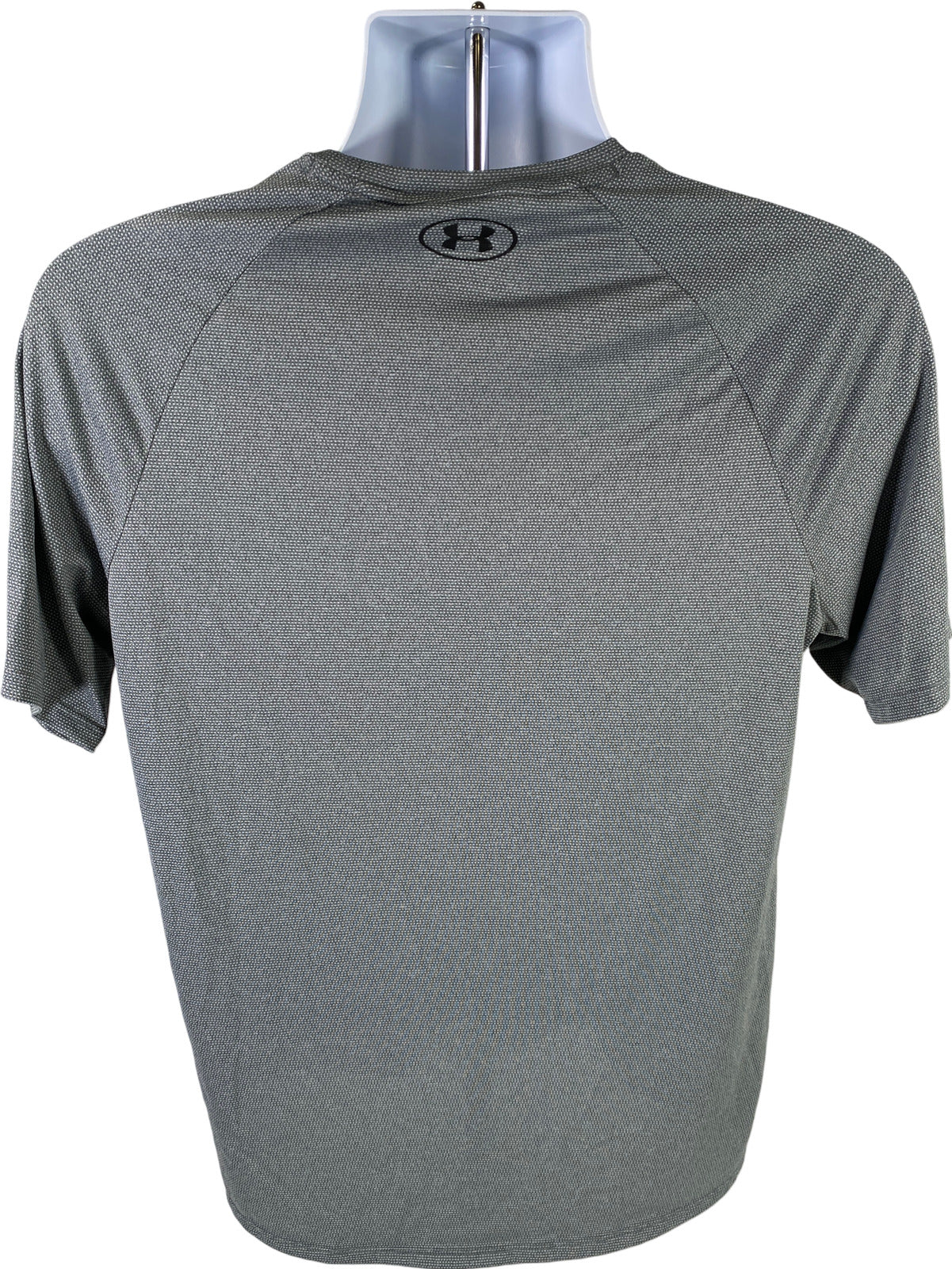 Under Armour Men’s Gray Short Sleeve The Tech Tee Athletic Shirt - M