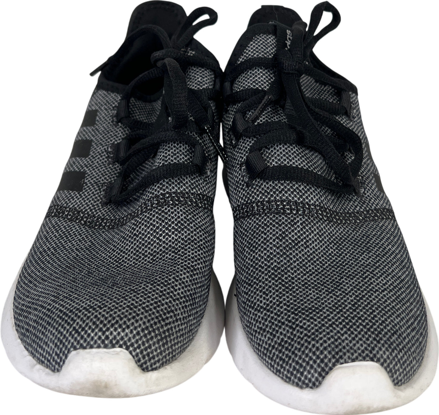 Adidas Women’s Gray/Black Cloudfoam Pure 2.0 Lace Up Athletic Sneakers - 7