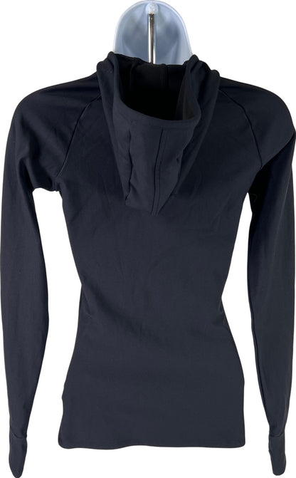 Under Armour Women’s Black ColdGear Fitted Compression Hoodie - M