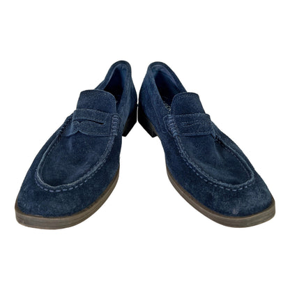 Sperry Men’s Blue Suede Manchester Penny Loafers - 10.5