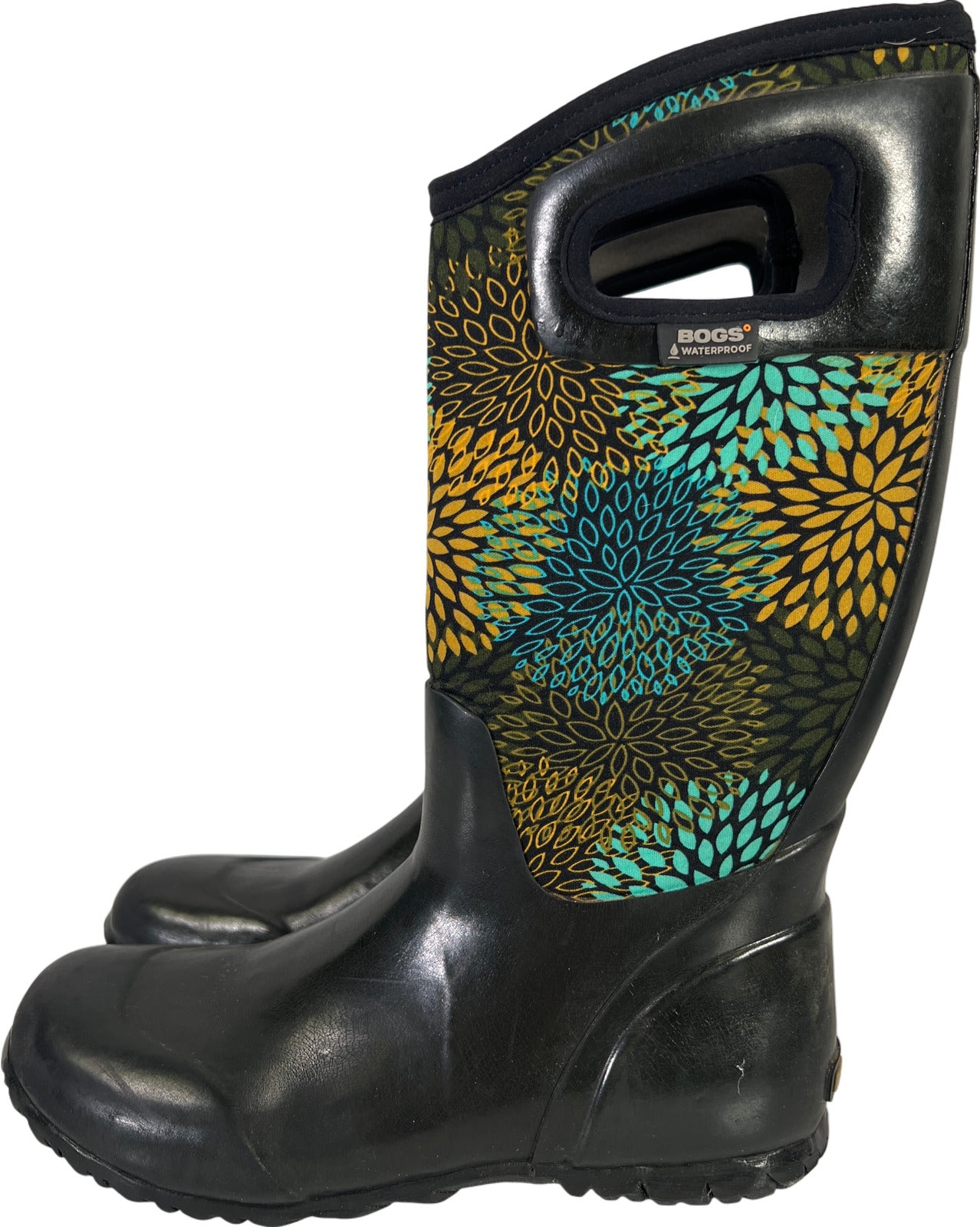 Bogs Women’s North Hampton Floral Waterproof Boots - 8